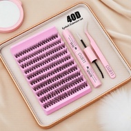 Eyelash Extension Kit 200 8-16mm D-Volume   Kit Sambungan Bulu Mata 200 Gugus 8-16mm D-Volume Dengan