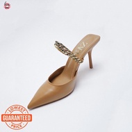 MYC Zara New Fashion Sandals Metal Chain Pointed High-heeled Shoes Women