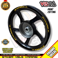 Stiker Velg List Velg Motor Stiker Velg Ring 14 motif Comet