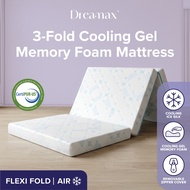 DREAMAX Lumia Fold 4 Inch Trifold Cooling Gel Foam Mattress