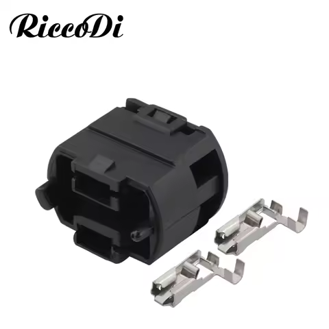 1-20 Sets 2 Pin Electrical Automotive Connector High Power Auto Female Plug For Motors Cars DJ7029E-