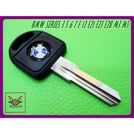BMW SERIES 3 5 6 7 E 12 E21 E23 E28 M3 M5-START BLANK KEY (2) // Car