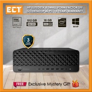 HP EliteDesk 8 Small Form Factor SFF G1i Desktop AI PC (CU5 235 5.0Ghz,512GB SSD,16GB D5,W11P) - 3 Y