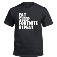 2022 Men T Shirts Pro Club Eat Sleep Fortnite Repeat Battle Royale Ps4 Gaming Polo  's plus  shirt h