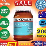 Ready Stok Blackmores Fish Oil Omega 3 6 9 Minyak Ikan Salmon Kalbe -