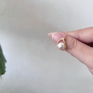 JYNJU [AVALYN] Saltwater Akoya Pearl Pendant Necklace (Round 8.8mm)