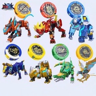 Armor Beast Superman 2 Eight-in-One Sphinx War Chess Spike Beast God Children's Toy Boy Transforming