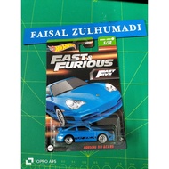Hot Wheels Porsche 911 GT3 RS Fast and Furious Fast Five Sticker at Back FZCC