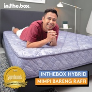 Kasur Busa IN THE BOX Hybrid - FREE Bantal  Ukuran 90x200 100x200 120x200 140x200 160x200 180x200 &amp; 200x200