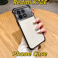 READY STOCK！Redmi K70E Silicone Case Multi-Color Full Coverage with 4-Corner Airbag Drop Protection