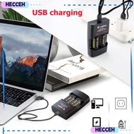 HECCEH Battery Charger CR123/CR2 14250 Durable Dual Charger