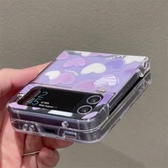 Heart💖💜 Samsung Flip 3 Flip 4Phone Case $79包埋順豐郵費⚠️🤩