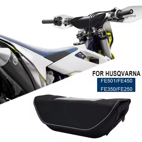 Travel Motorcycle Accessories Waterproof Bag Storage Handlebar bag Travel Tool bag For Husqvarna FE5