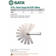 OPPORTUNITY MEASURING TOOL 09401 14PC FEELER GAUGES SET 0.05 - 1.00MM SATA