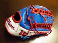{圓圓小舖}美規WILSON A2000 custom glove 威爾森棒壘球手套特別訂做訂製訂作款 外野牛舌擋手套