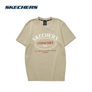 Skechers สเก็ตเชอร์ส เสื้อยืดแขนสั้น ผู้ชาย Colorful S Collection Short Sleeve Tee - L323M034