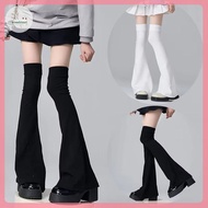 UU Y2K Leg Stockings Elasticity Slimming Knee Socks Japanese Style Spicy Femboy Over The Knee Horn S