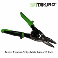 gunting seng Holo baja ringan 10"inch aviation snip Tekiro