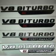 Suitable for New Mercedes-Benz C63S GT63 S63 GLE53 SL63S Modified AMG Hybrid Fender Side Label Stick