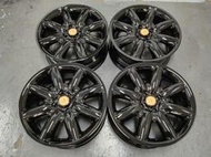 【員林 小茵 中古 物流區】原廠MINI經典 17吋 4X100 7J ET48 亮黑 (極新)