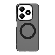 Jingsanc Phone Case For itel A50 Wireless Charging Phone Casing edge Shockproof Candy Color Colorful