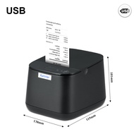 (แท้100%) Xprinter XP-58IIT เครื่องปริ้นใบเสร็จ58mm รุ่นUSB/BT 58mm receipt printer เครื่องพิมพ์ใบเส