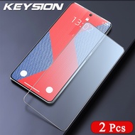KEYSION Tempered Glass Full Cover for Samsung A56 5G A36 HD Transparent Phone Screen Protective Glas