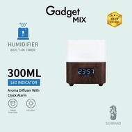 Gadget MIX Diginut H12 Pro 300ml Air Humidifier/ Aroma Diffuser/ Essential Oil/LED Alarm Clock