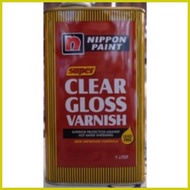 ∲ ◸ ☈ NIPPO PAINT CLEAR GLOSS VARNISH / VALSPAR VARNISH