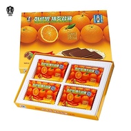 New Korea Imported COLOMBIN Citrus Chocolate Jeju Island Citrus Honey Chocolate Chocolate Children's