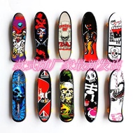 Aloi Kreatif Jari Skateboard Mini Profesional Gelisah Skateboard Melegakan Tekanan Mainan Kanak-kana