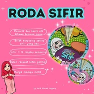 roda sifir bulat sifir 1-12 siap liminate cantik