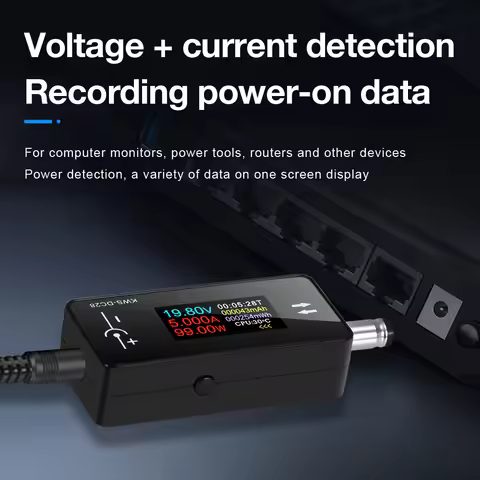 KWS-DC28 TFT Color Screen DC Interface Tester Voltage Current Meter Volt Detector Ammeter Cell Phone
