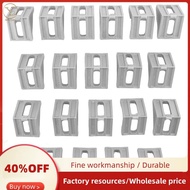 20Pcs 4040 Aluminum Corner Brackets Corner Fitting Angle 40 X 35 Connector Fastener For 4040 Industr