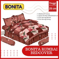 Bedcover Rumbai Bonita Set Ukuran180X200cm