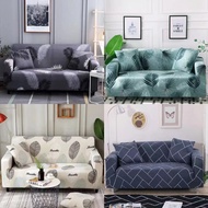 Elastic sofa cover Regular or L shape Stretchable 1/2/3-seater Seat Cover