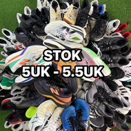 Sneakers Perempuan Saiz 5UK - 5.5UK | Bundle Style