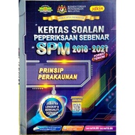 Kertas Soalan Peperiksaan Sebenar SPM 2018-2021 Prinsip Perakaunan