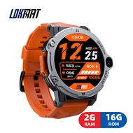 LOKMAT APPLLP 6 Pro 4G LTE Phone Watch 2GB RAM 16GB ROM Heart Rate Monitor Support 2.4G WiFi GPS