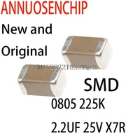 【Must-Have Accessories】 200pcs New And Chip Smd Ceramic 0805 225k 2.2uf 25v X7r