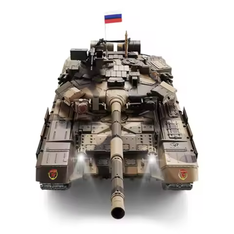 Radio Control Tank Toys 1/16 Russian T90 HengLong 3938 Edition V7 2.4G RC Main Battle Tank Hobby Mil