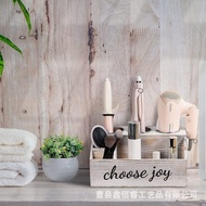 Wooden Cosmetics Multi-Grid Ready Stock Hair Dryer Storage Box Bathroom Desktop Wooden Storage Box O