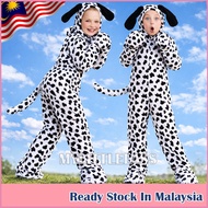 MYLITTLELASS Cutie Dalmatian Onesie 101 Dog Pokka Dot Costume For Kids