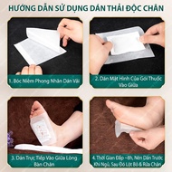Box of 50 Beijing Old Man's foot detox patches