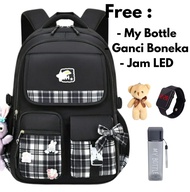 Tas  Sekolah Anak Terbaru 2025 Model Style Fashion Korea Trend Kapasitas Besar SD SMP TK Tas Sekolah