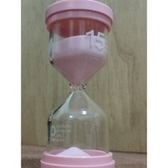 50- Pastel Colored Hourglass 15 Minutes New Year's Gift