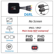 VSYS D6RL D6WL Dual 1080P Motorcycle DVR WiFi Front & Rear Waterproof Camera Recorder Motorcycle Das