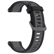 Zenia 22mm Double Color Silicone Strap for Haylou Solar Plus GS LS09A RS3 RT2 R8 GST Lite RT LS04 LS