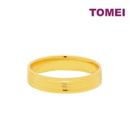 TOMEI Solace Fit Ring, Yellow Gold 916