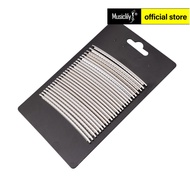 Stainless Steel 2.9mm  24 Frets Guitar Fret Wire Set, Chrome